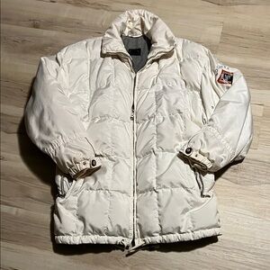 Bogner White Puffer Jacket